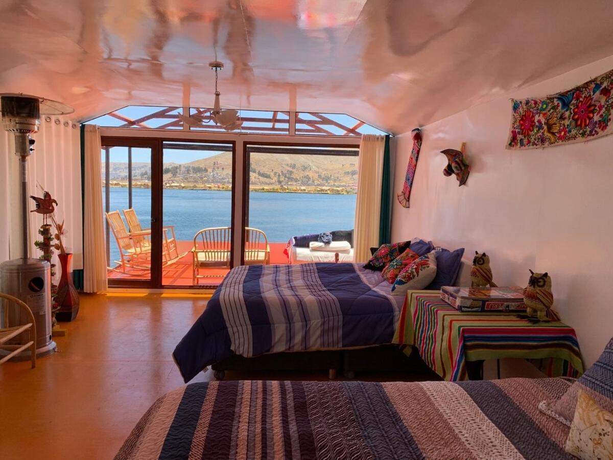 Uros Titikaka The Best Lodge Puno Exterior photo