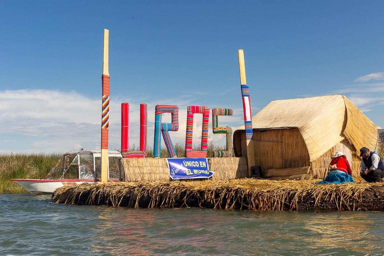 Uros Titikaka The Best Lodge Puno Exterior photo