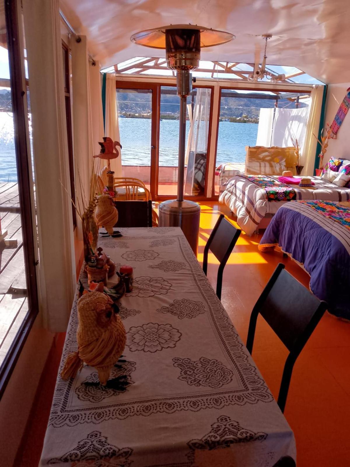 Uros Titikaka The Best Lodge Puno Exterior photo